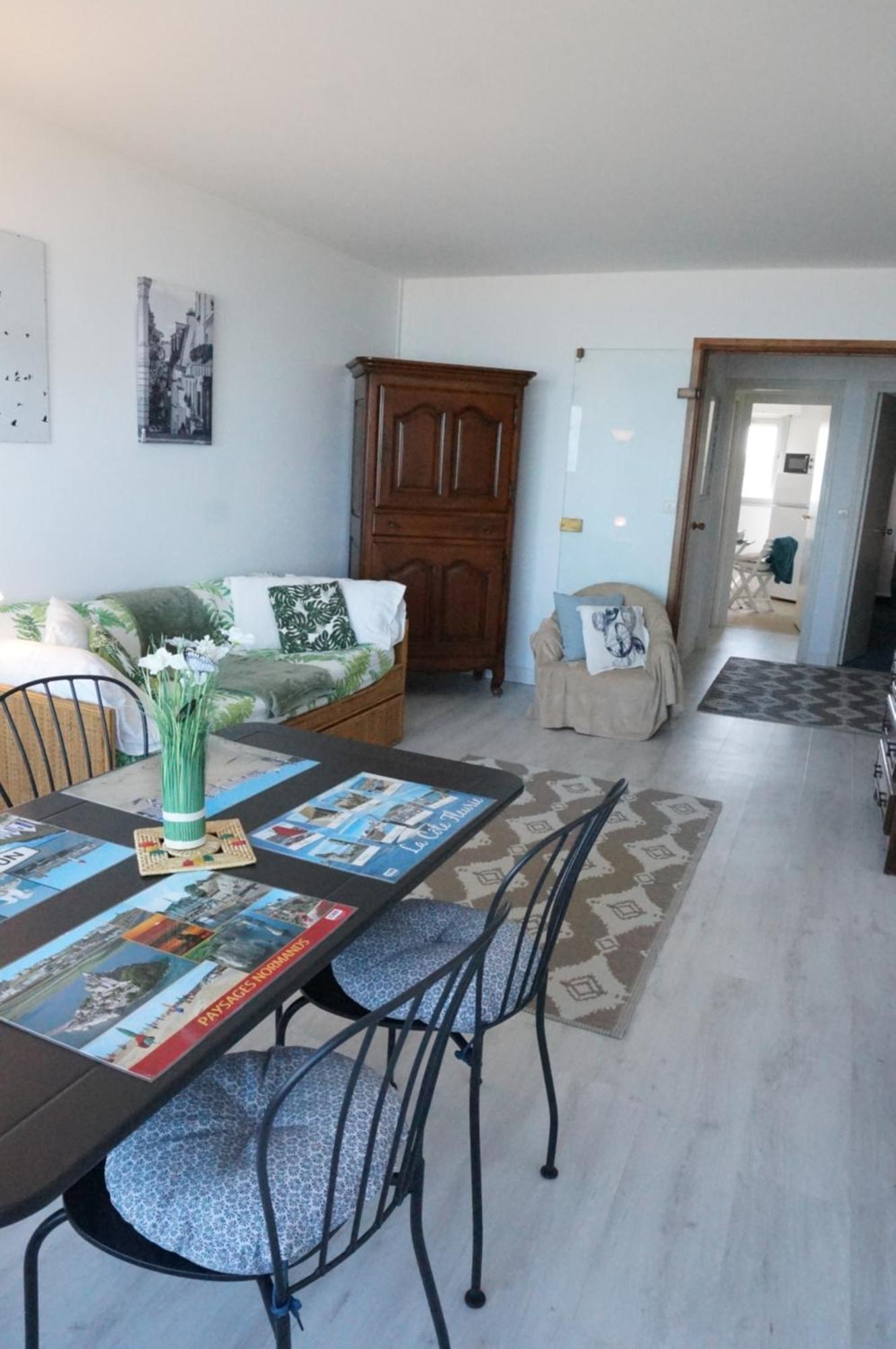 Belle Vie Vue Dominante Mer Et Plage - Appartement 2 A 4 Personnes Cabourg Ngoại thất bức ảnh
